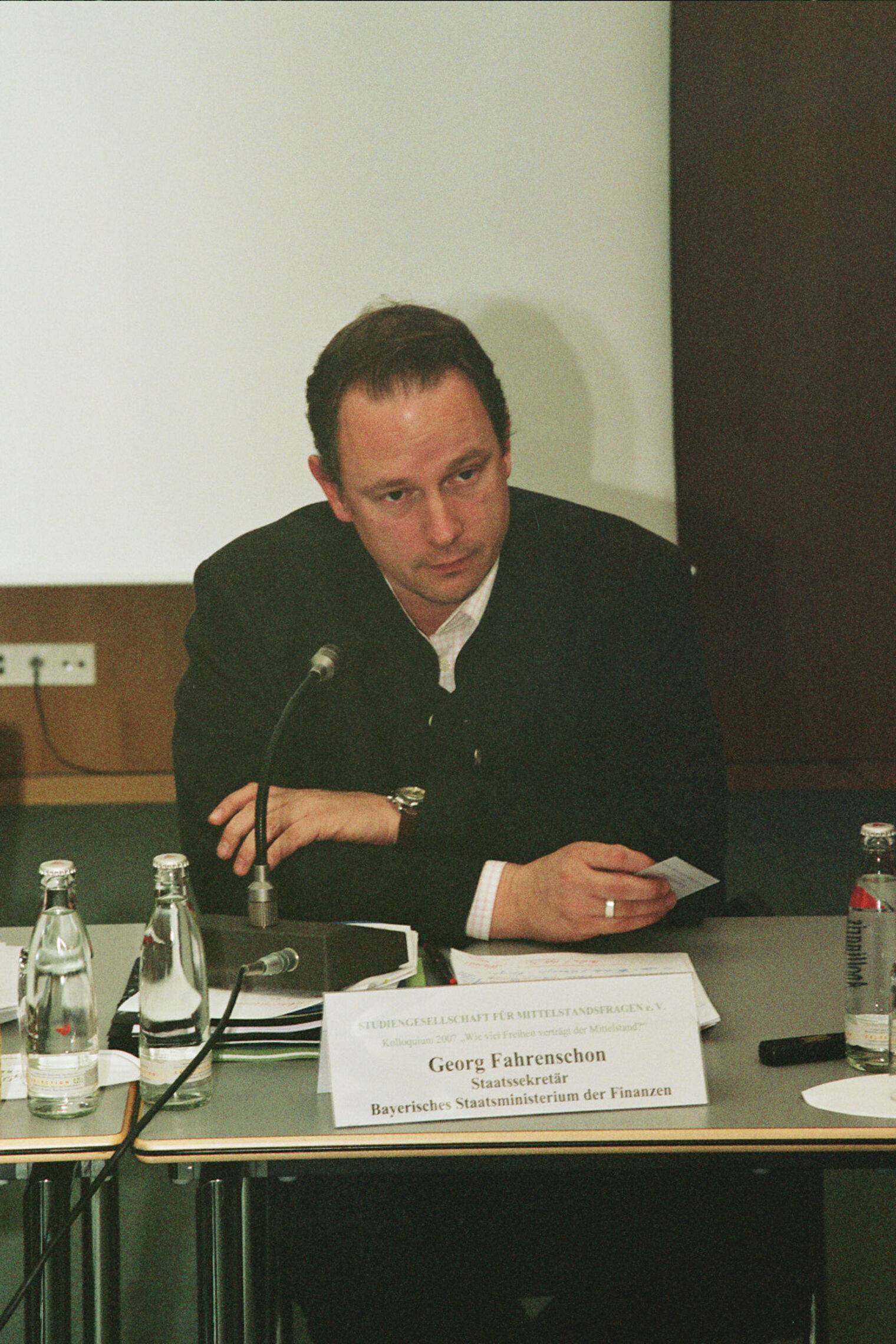 Georg Fahrenschon. Georg Fahrenschon.