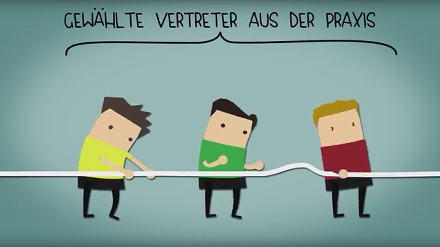 Unter dem Motto "Einer für alle - alle für einen" geht der Animationsfilm vielen Fragen auf den Grund und liefert nützliche Informationen zur Mitgliedschaft und den Aufgaben der Handwerkskammer.