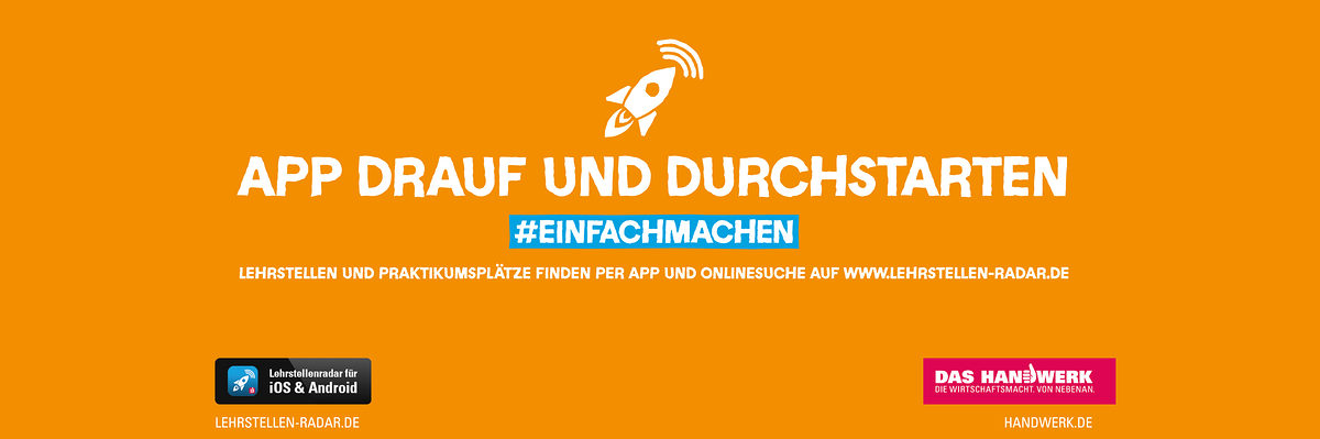 Lehrstellenradar 2018 orange