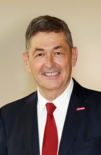 Der Präsident der Handwerkskammer Dr. Georg Haber. 