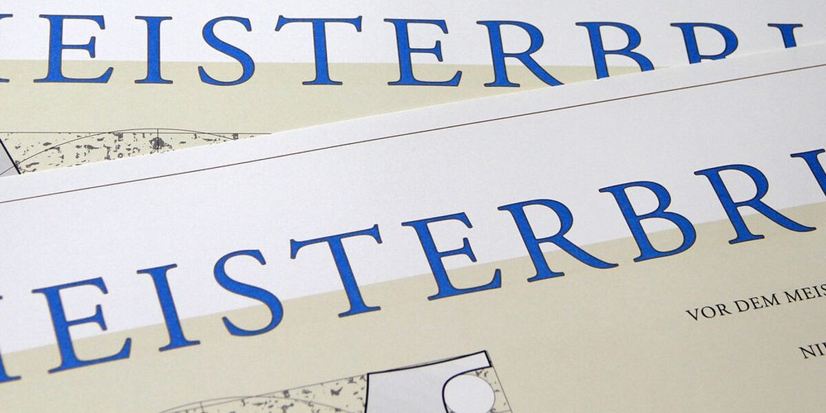 Meisterbriefe Meisterbriefe