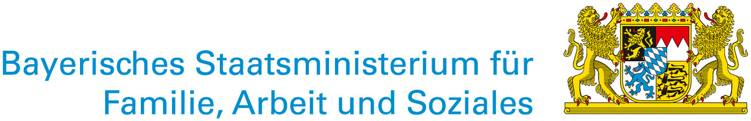 Logo Bayerisches Staatsministerium für Familie, Arbeit und Soziales