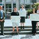 Gruppenfoto der Raumausstatter bei der Meisterbriefübergabe in Regensburg. 