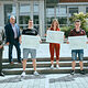 Gruppenfoto der Sattler und Feintäschner bei der Meisterbriefübergabe in Regensburg.