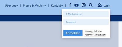 Leichte Sprache_Login