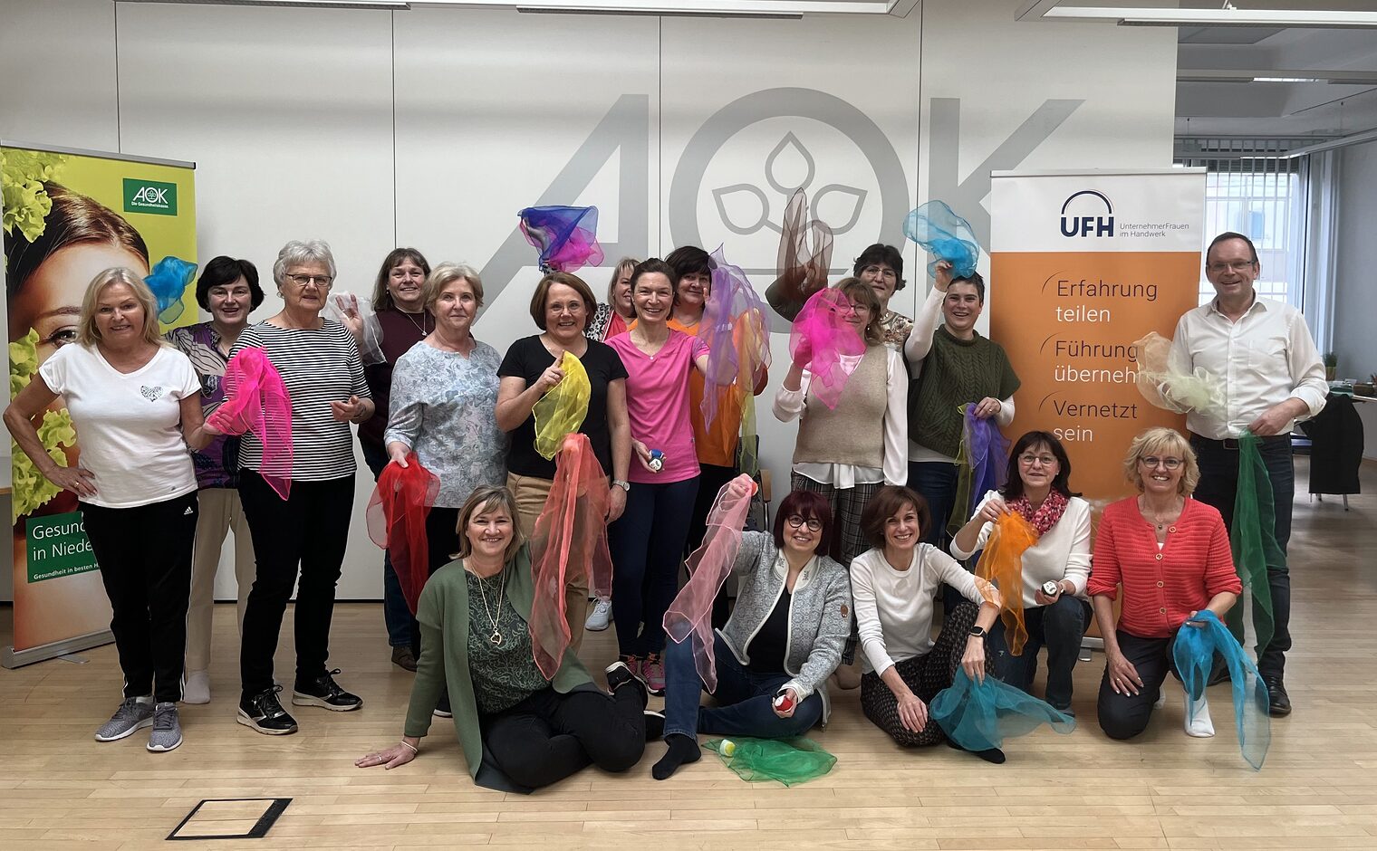 Die Unternehmerfrauen im Handwerk aus dem Arbeitskreis Landshut.