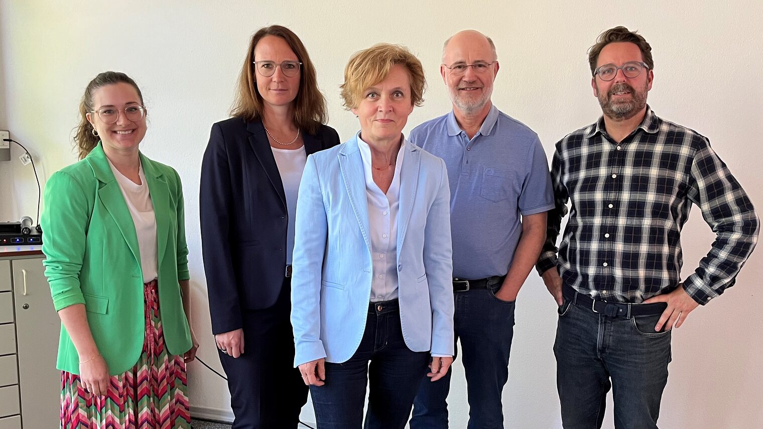 Die Referenten und Organisatoren der Lehrerfortbildung in Schwandorf.