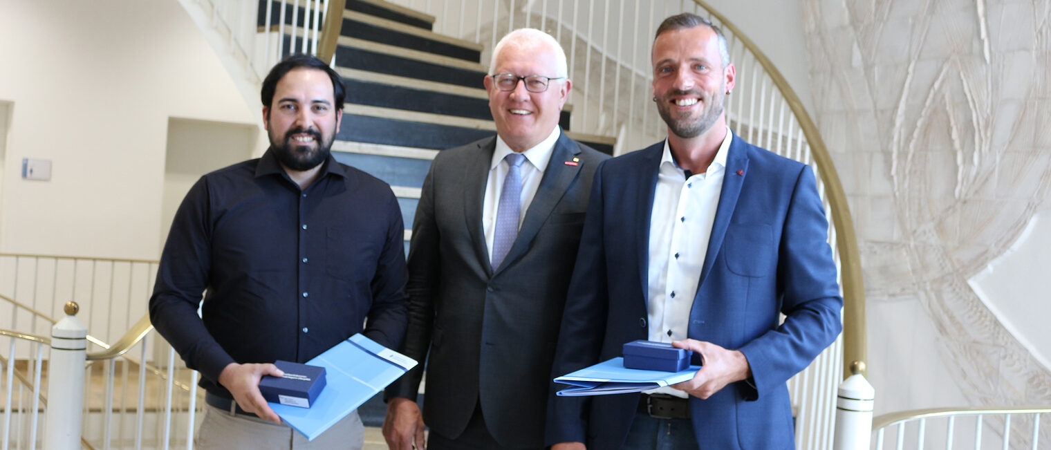 Engagieren sich für das regionale Handwerk: Ugur Sahin, Richard Hettmann und Elmar Danninger. Engagieren sich für das regionale Handwerk: Ugur Sahin, Richard Hettmann und Elmar Danninger.