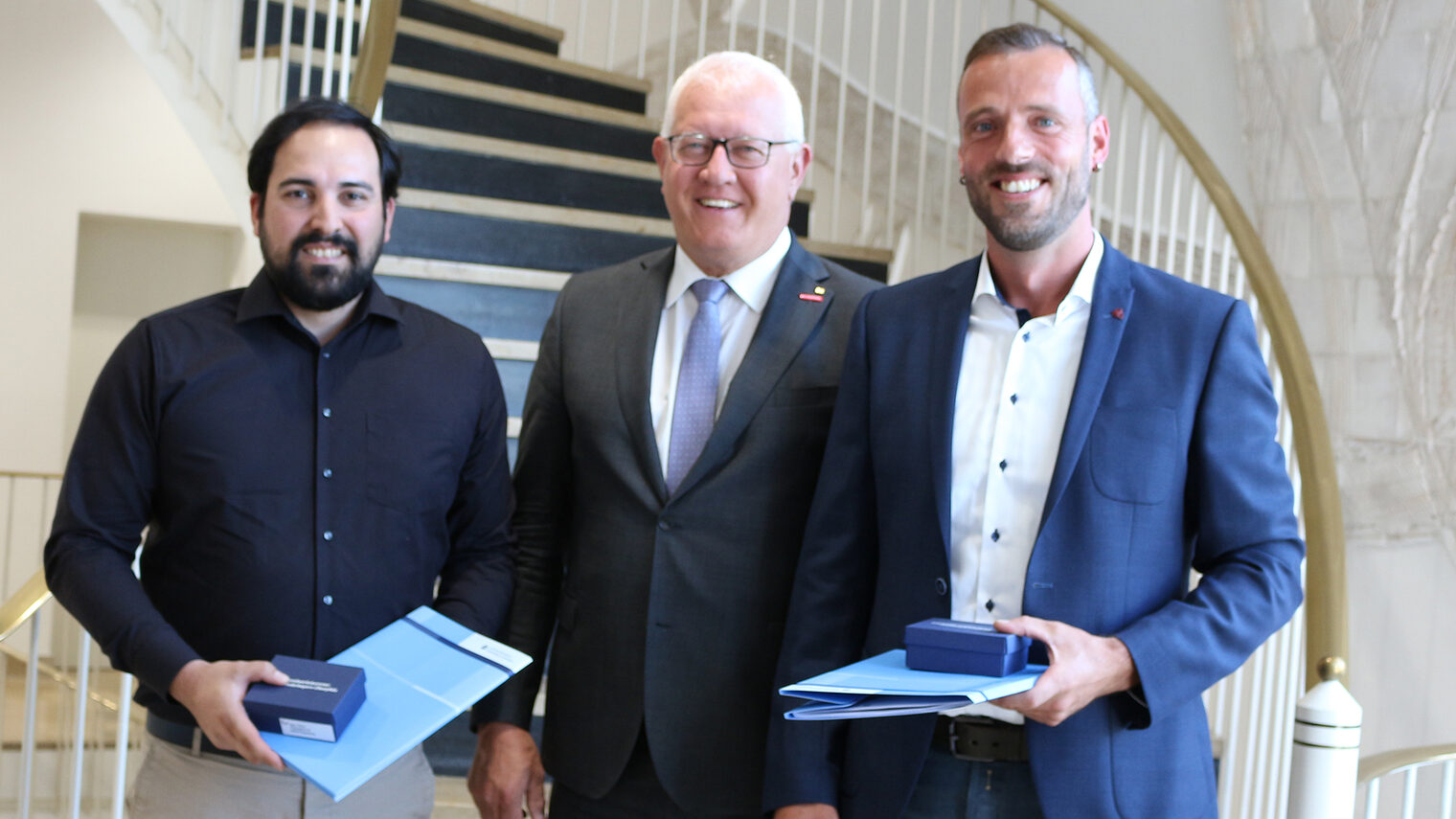 Engagieren sich für das regionale Handwerk: Ugur Sahin, Richard Hettmann und Elmar Danninger.