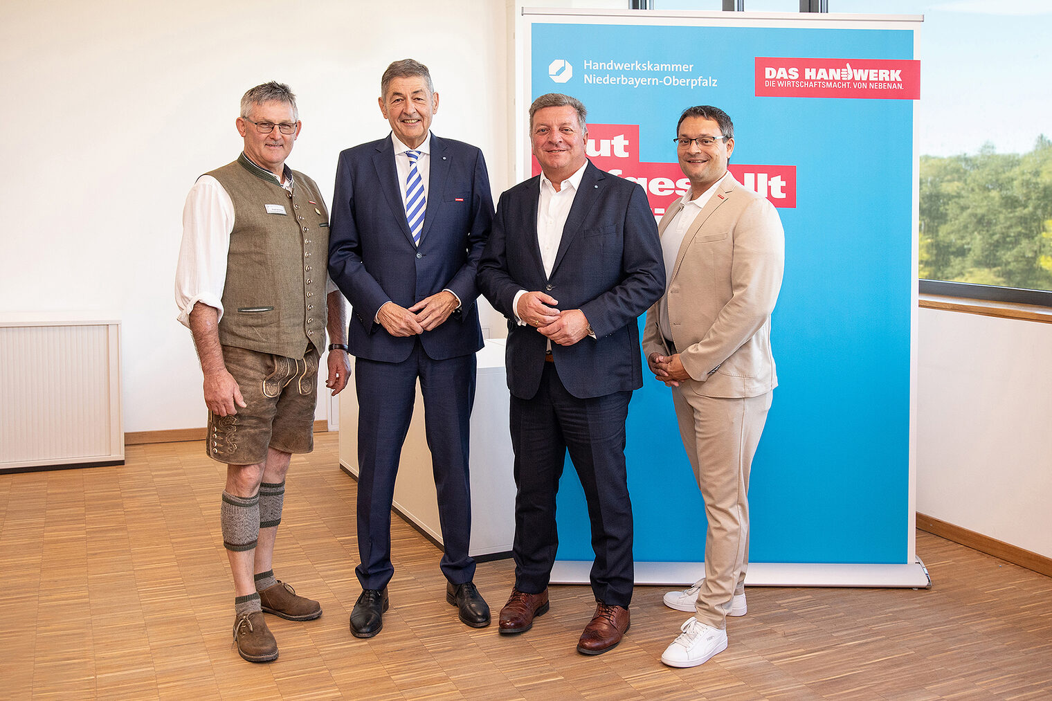 Die Veranstalter des diesjährige Fest zum Tag des Handwerks in Passau-Auerbach.