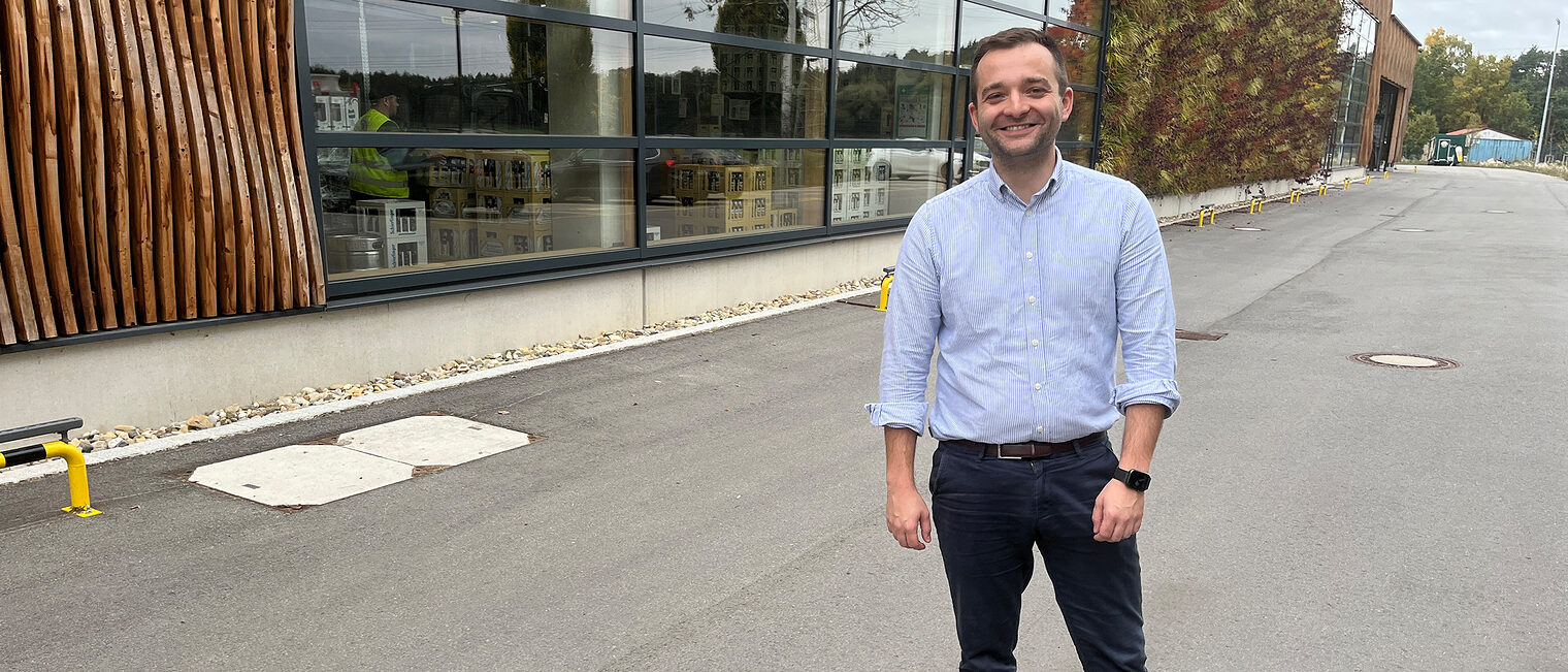 Jacob Horsch, der Geschäftsführer der Brauerei zum Kuchlbauer in Abensberg.