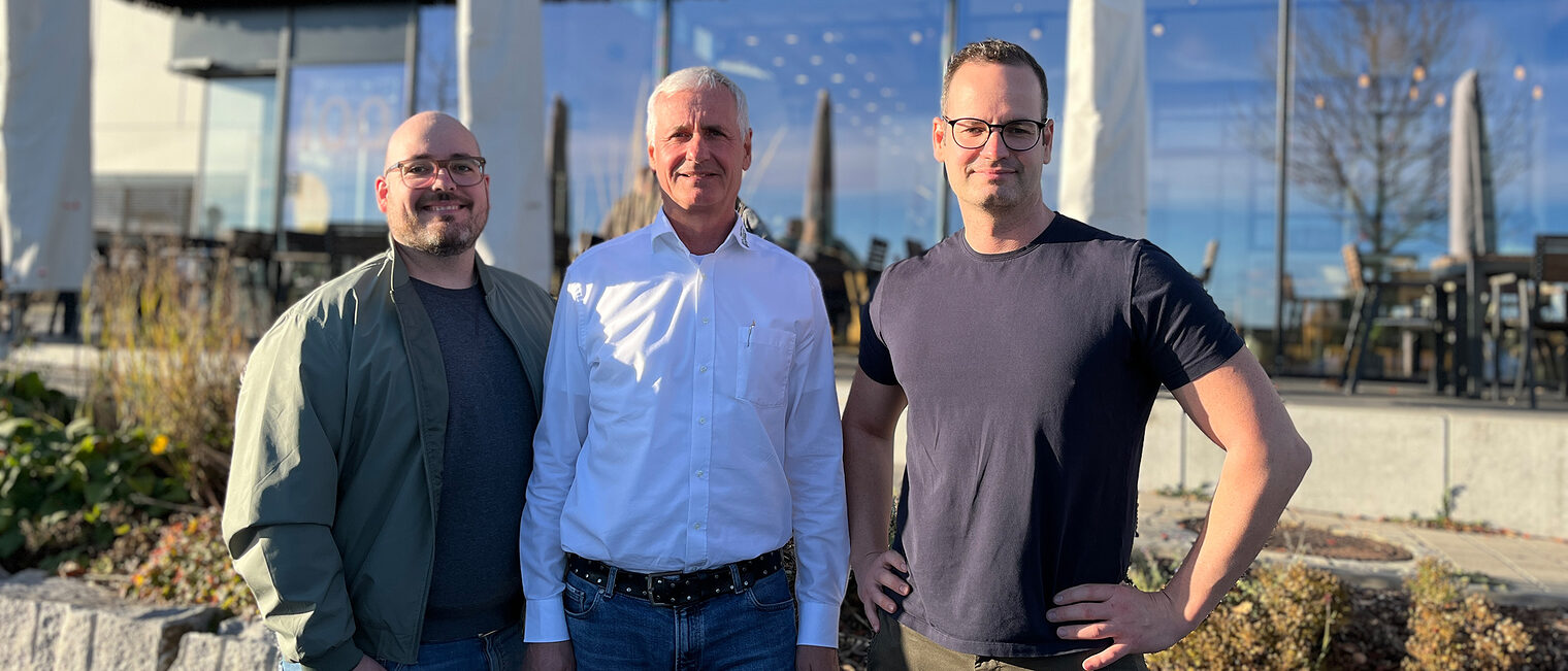 Sind ein gutes Team und ziehen an einem Strang: Joseph, Hans Peter und Ferdinand Wagner von der Biobäckerei Wagner.