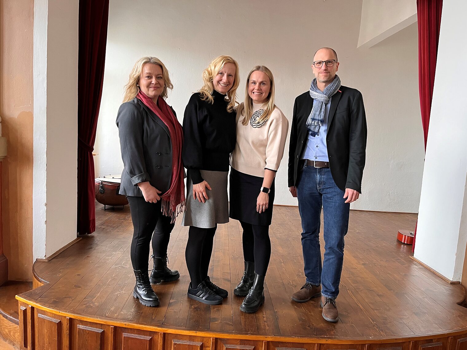 Vertreter des Projekts Handwerkshelden.