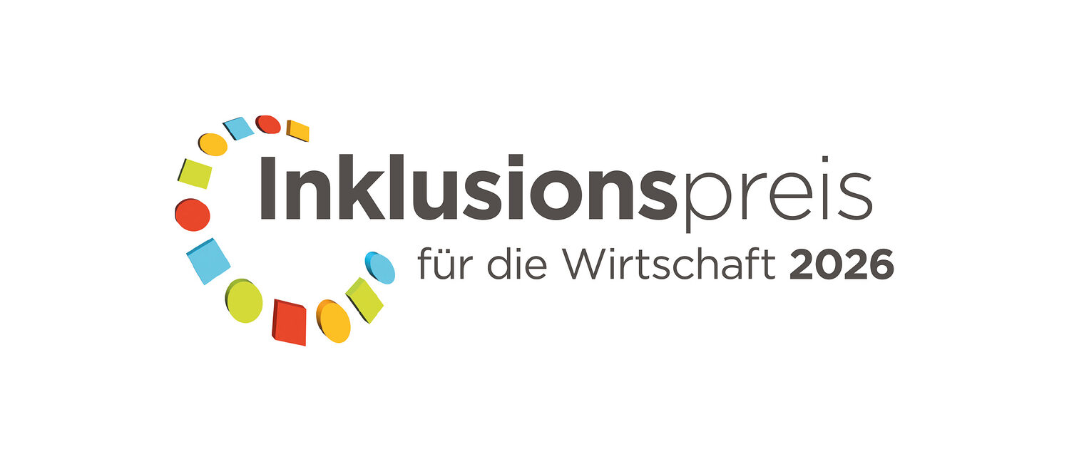 Logo Inklusionspreis für die Wirtschaft 2026