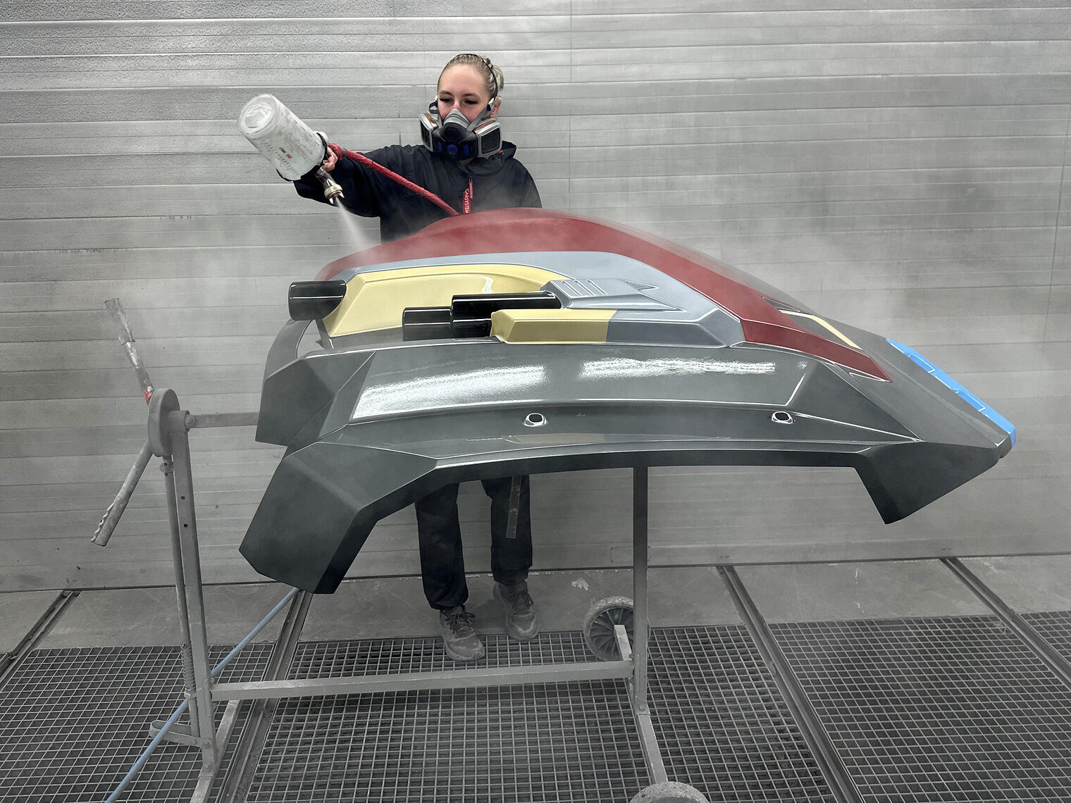 Die Kombination aus körperlicher Arbeit, Technik und Kreativität macht für Elena Artmann den Reiz ihres Handwerks aus. 