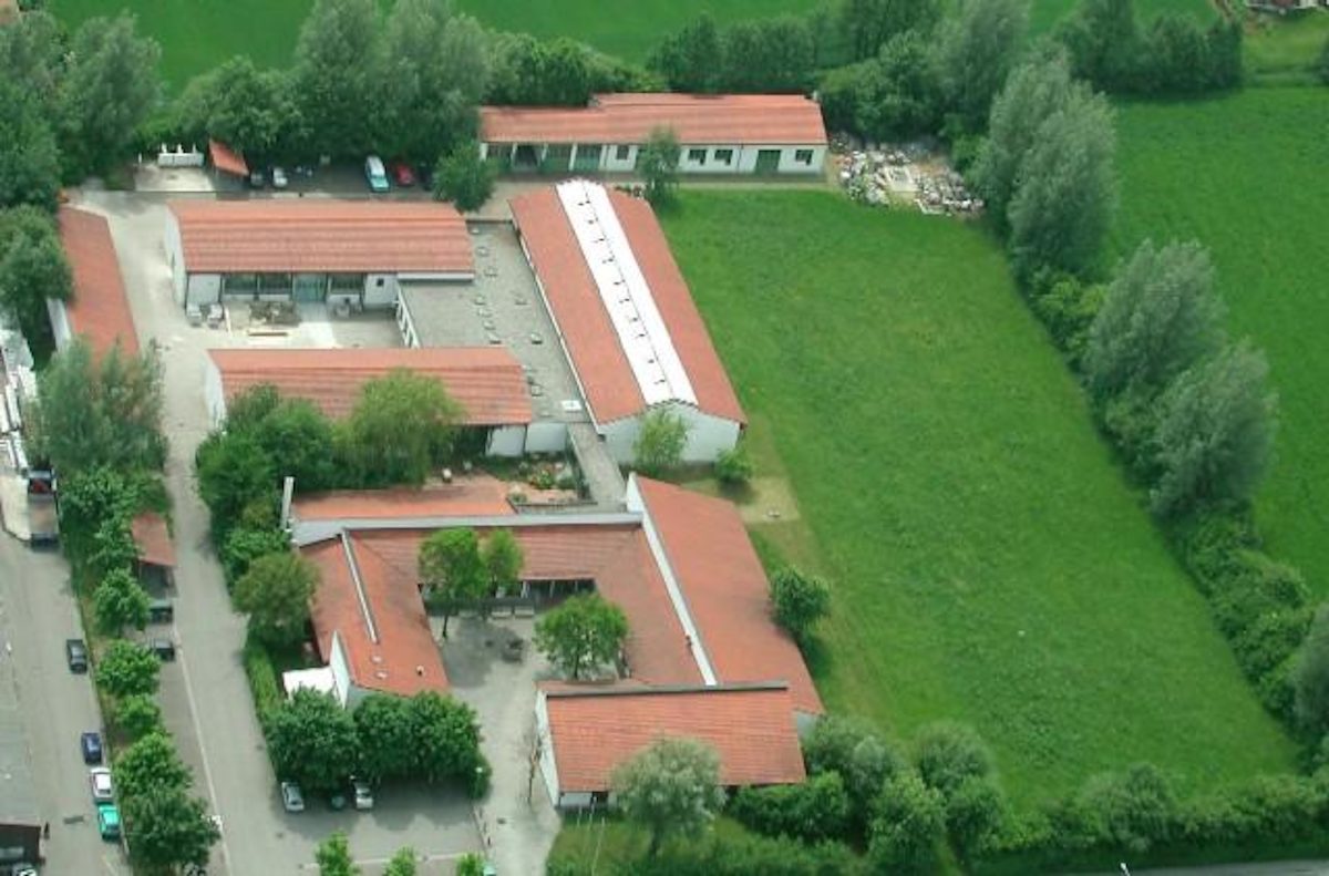Luftaufnahme von Norden (Christanger Str).
